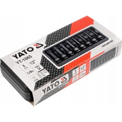 YATO ZESTAW TRZPIEN. KLUCZY UDAR. TORX 8CZ. YT-1065
