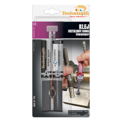TECHNICQLL EPOXY METAL ADHESIVE 300K 2X12ML E-396