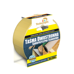 TECHNICQLL DOUBLE-SIDED FABRIC TAPE 10M/50MM T-246