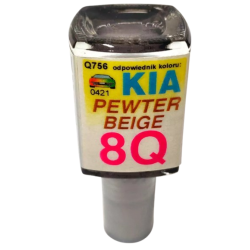 ARASYSTEM LAKIER SAMOCHODOWY 10ML KIA 8Q PEWTER BEIGE ZAPRAWKA