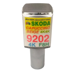 ARASYSTEM LAKIER SAMOCHODOWY 10ML SKODA 9202 4K4K F8H BEŻOWA CAPPUCCINO
