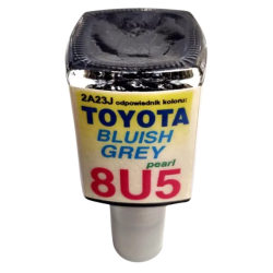 ARASYSTEM LAKIER SAMOCHODOWY 10ML TOYOTA 8U5 SZARO BŁĘKITNA ZAPRAWKA DO RYS
