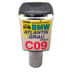 ARASYSTEM LAKIER SAMOCHODOWY 10ML BMW C09 ATLANTIKGRAU ZAPRAWKA DO RYS