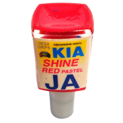 ARASYSTEM LAKIER SAMOCHODOWY 10ML KIA HYUNDAI JA SHINE RED ZAPRAWKA DO RYS