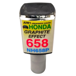 ARASYSTEM LAKIER SAMOCHODOWY 10ML HONDA NH658P 658 GRAFITOWY ZAPRAWKA DO RYS