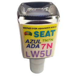 ARASYSTEM LAKIER SAMOCHODOWY 10ML AUDI VW SEAT W5U LW5U 7N AZUL ADA