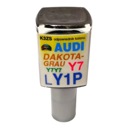ARASYSTEM LAKIER SAMOCHODOWY 10ML AUDI Y1P LY1P DAKOTA GRAU