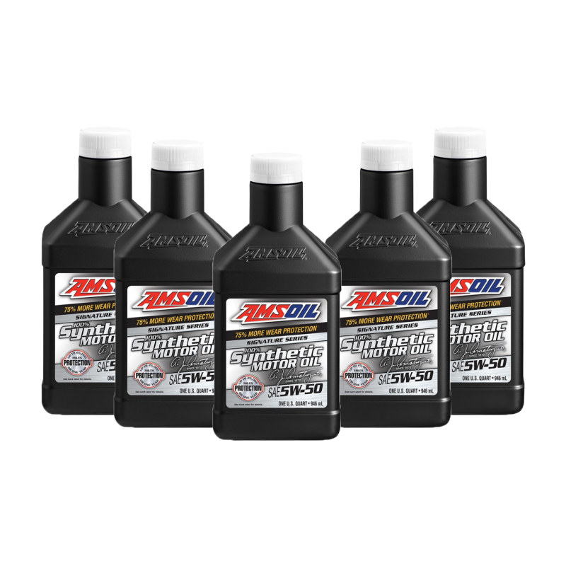 Amsoil Signature Series 5W-50 Synthetic Motor Oil MUSTANG